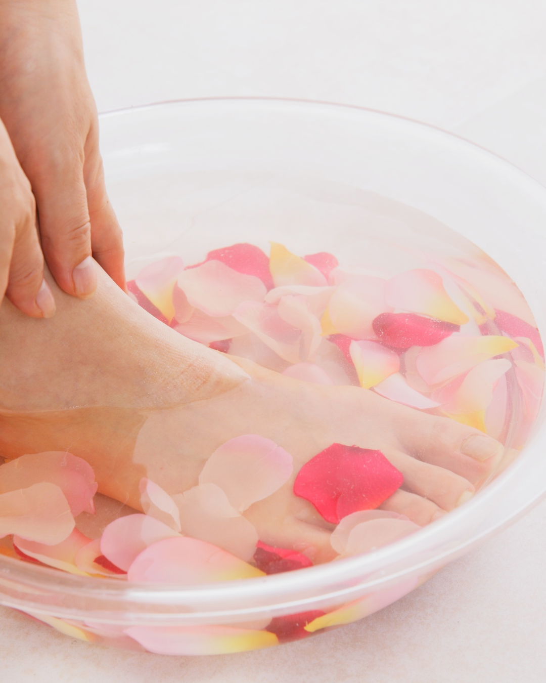 Antes e depois plástica dos pés